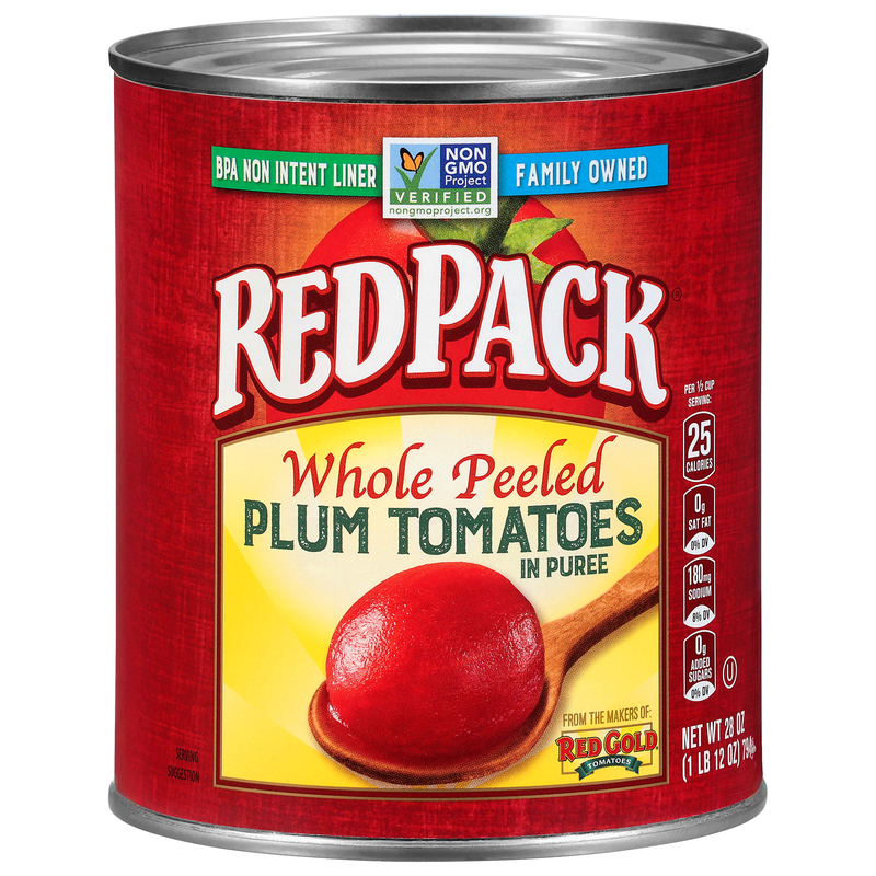 Redpack Whole Peeled Plum Tomatoes in Puree | Giant Eagle