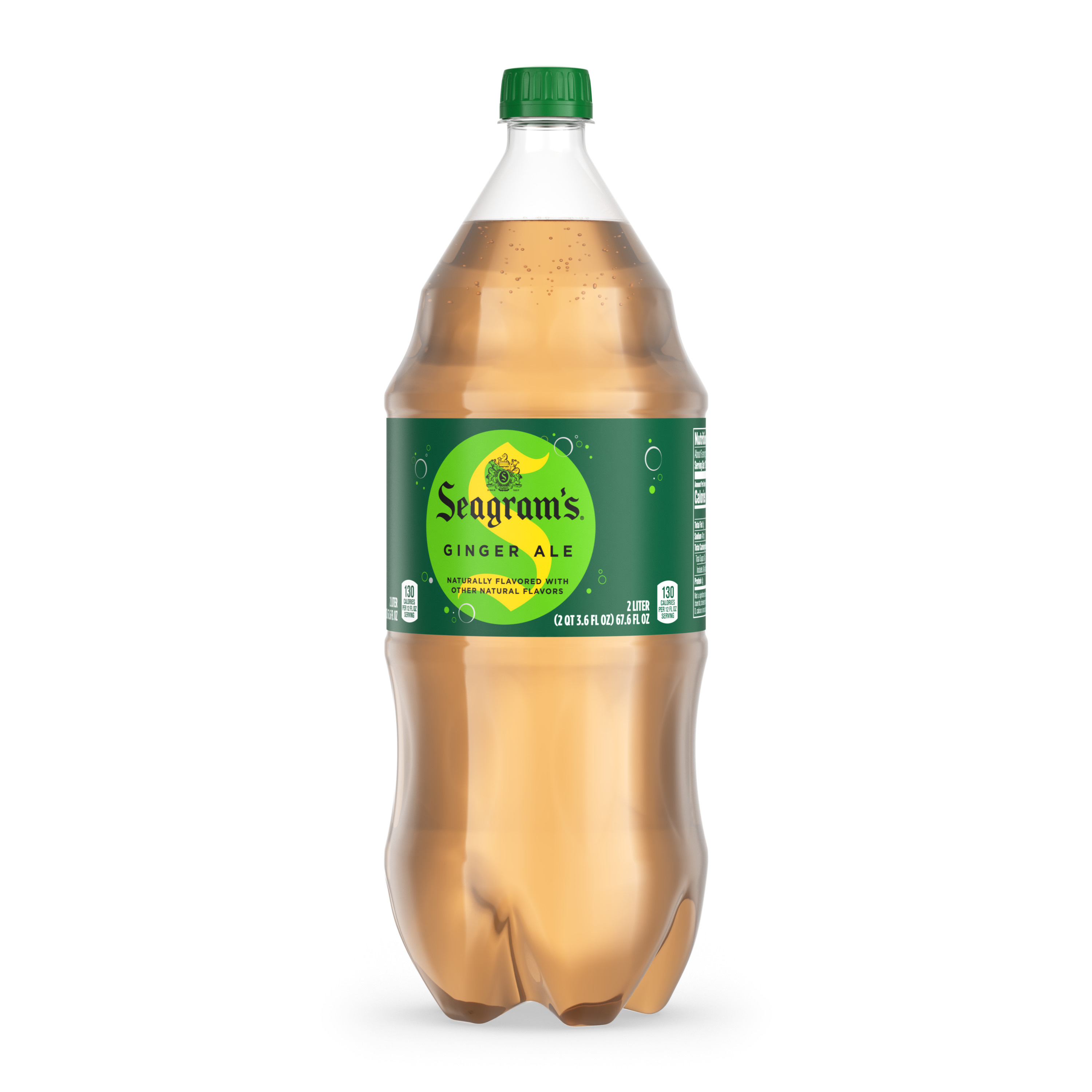 Seagrams Ginger Ale Soda Soft Drink, 2 Liters | Giant Eagle