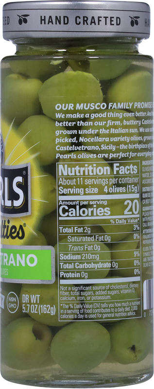 Pearls Pitted Italian Castelvetrano Olives | Giant Eagle | Because