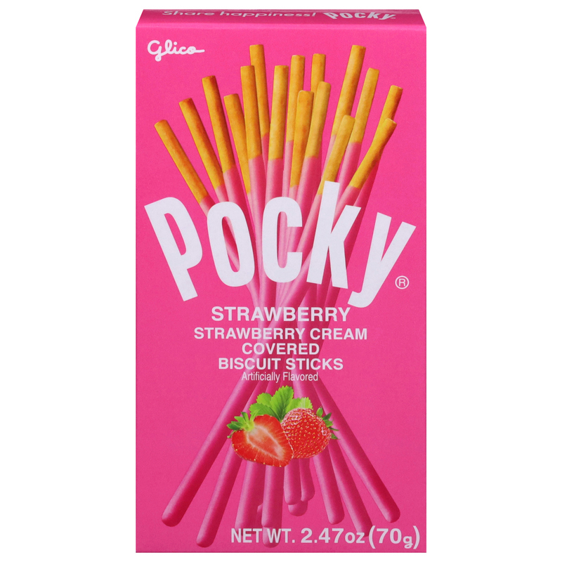 Pocky Biscuit Sticks, Strawberry | Giant Eagle | Because It