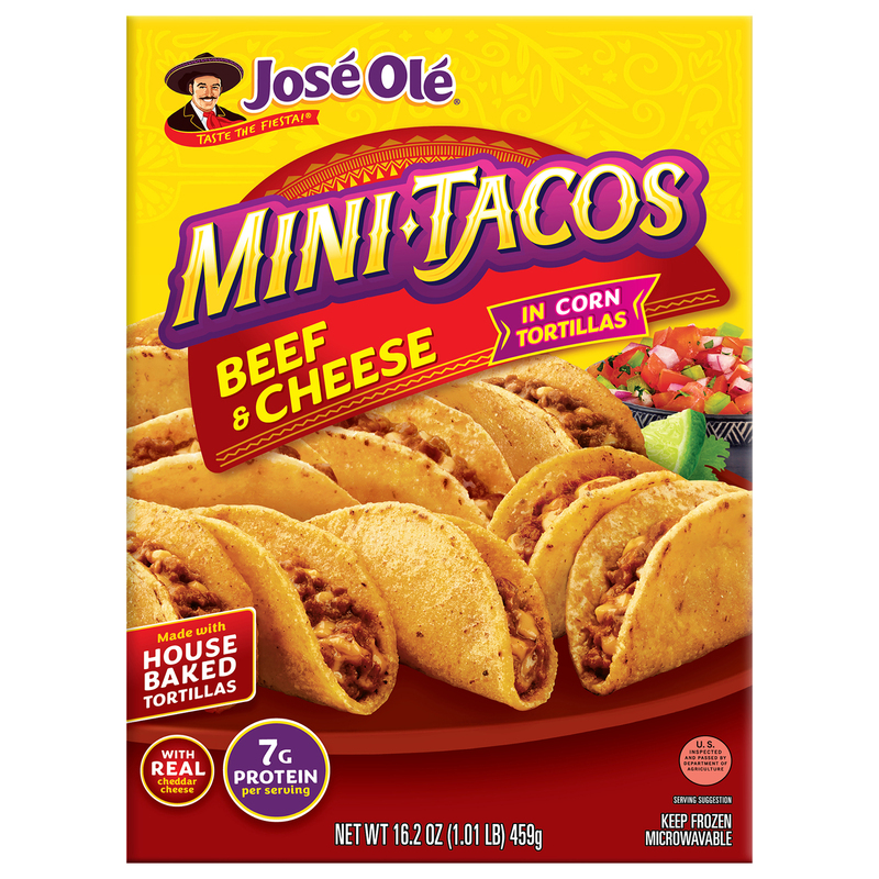 Jose Ole Beef & Cheese Mini Tacos | Giant Eagle | Because It