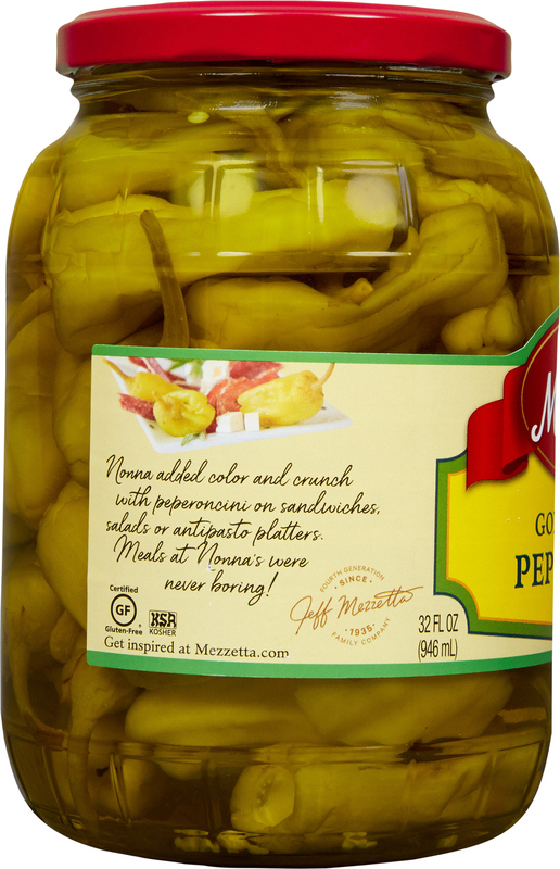 Mezzetta Peperoncini, Golden Greek, Medium Heat | Giant Eagle