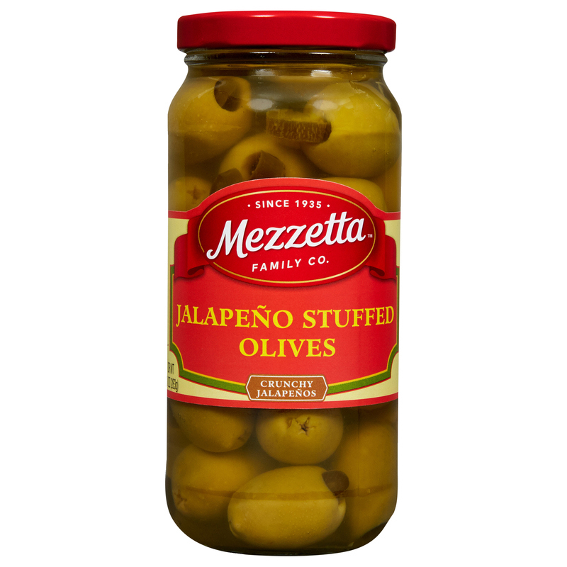 Mezzetta Olives, Jalapeno Stuffed | Giant Eagle | Because It