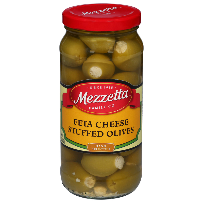 Mezzetta Olives, Feta Cheese, Stuffed | Giant Eagle | Because It