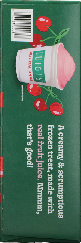 Luigi's Cherry Italian Ice | Giant Eagle | Because It Matters
