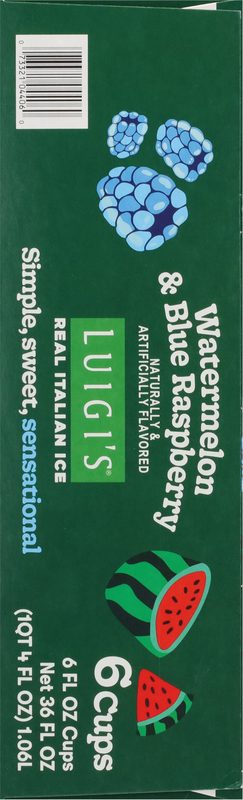 Luigi's Watermelon & Blue Raspberry Real Italian Ice | Giant Eagle