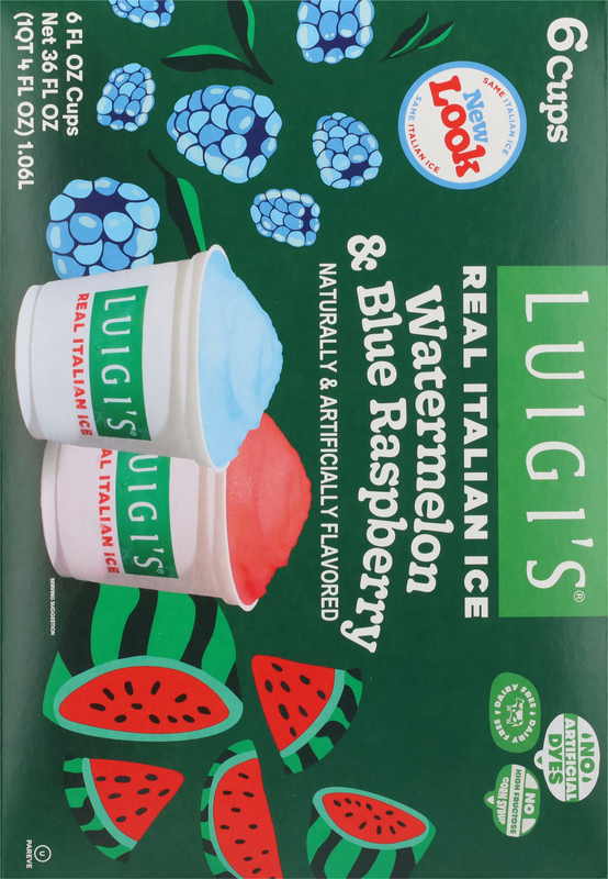 Luigi's Watermelon & Blue Raspberry Real Italian Ice | Giant Eagle