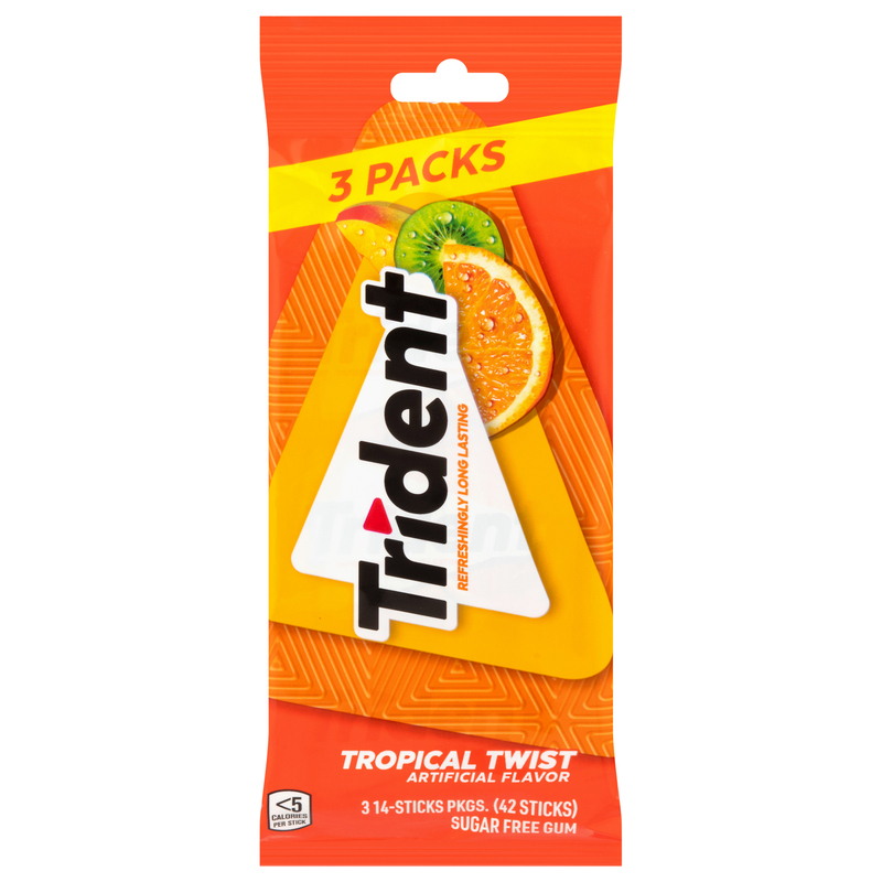Trident Sugar Free Tropical Twist Gum | Giant Eagle | Because It