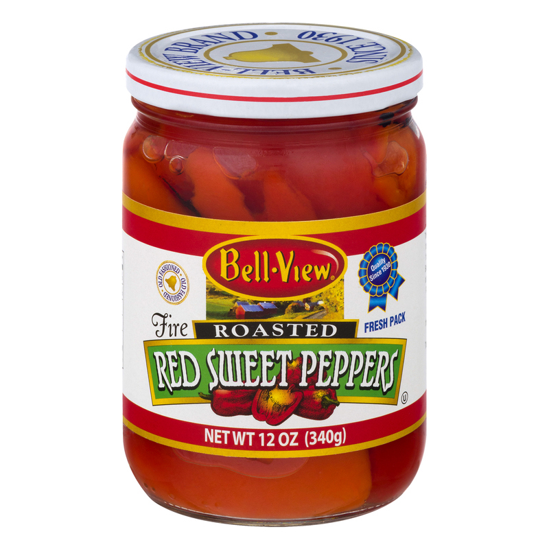 Bell View Red Sweet Peppers, Fire Roasted, Fresh Pack | Giant