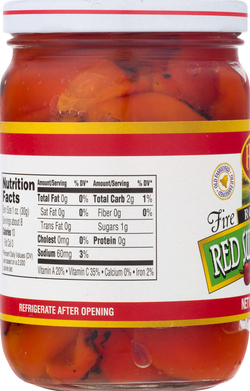 Bell View Red Sweet Peppers, Fire Roasted, Fresh Pack | Giant