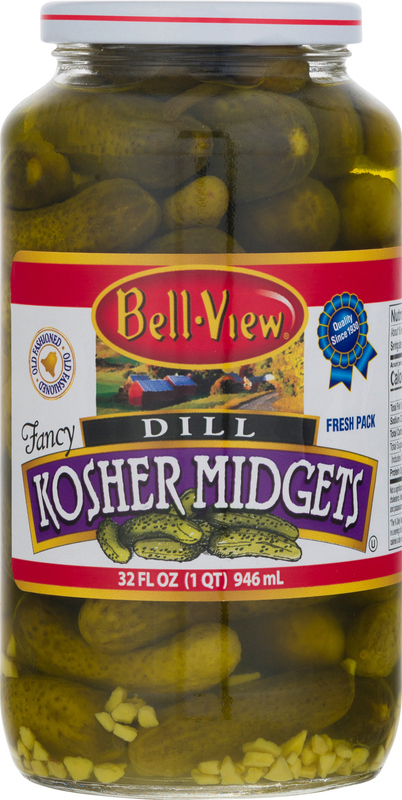Bell-View Pickles, Dill, Kosher Midgets | Giant Eagle | Because It