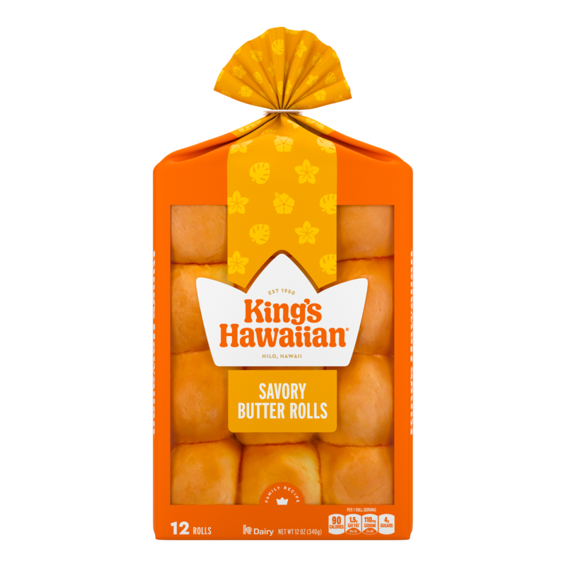 Sara Lee Artesano Hawaiian Bakery Buns, 8 count, Sweet Hamburger