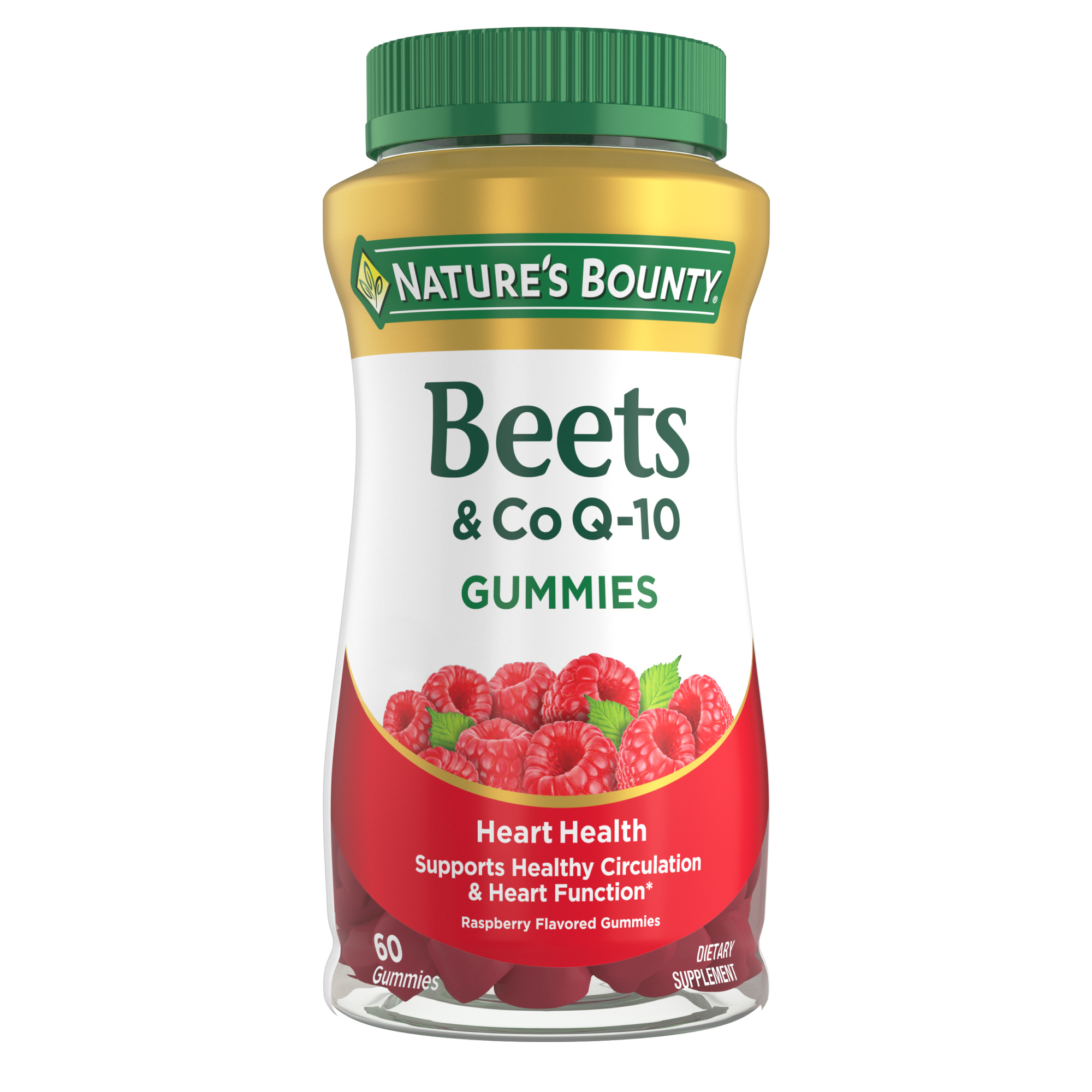 Nature's Bounty Beets & Co Q-10 Gummies, Heart Health, Coenzyme