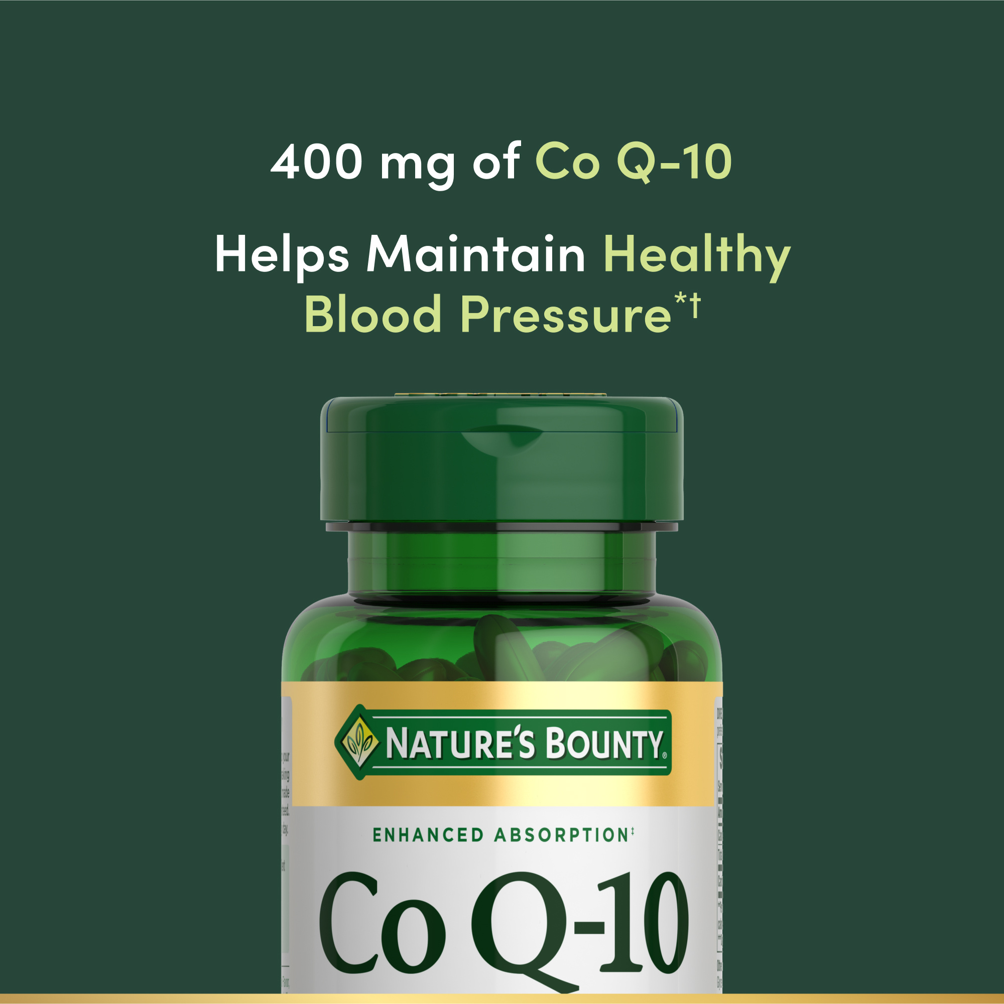 Nature's Bounty Co Q-10 Maximum Strength Softgels, 400 Mg, 39 Ct