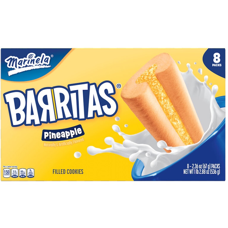pananochiページ 1 Marinela Barritas Piña Filled Cookies, 8 packs, Pineapple