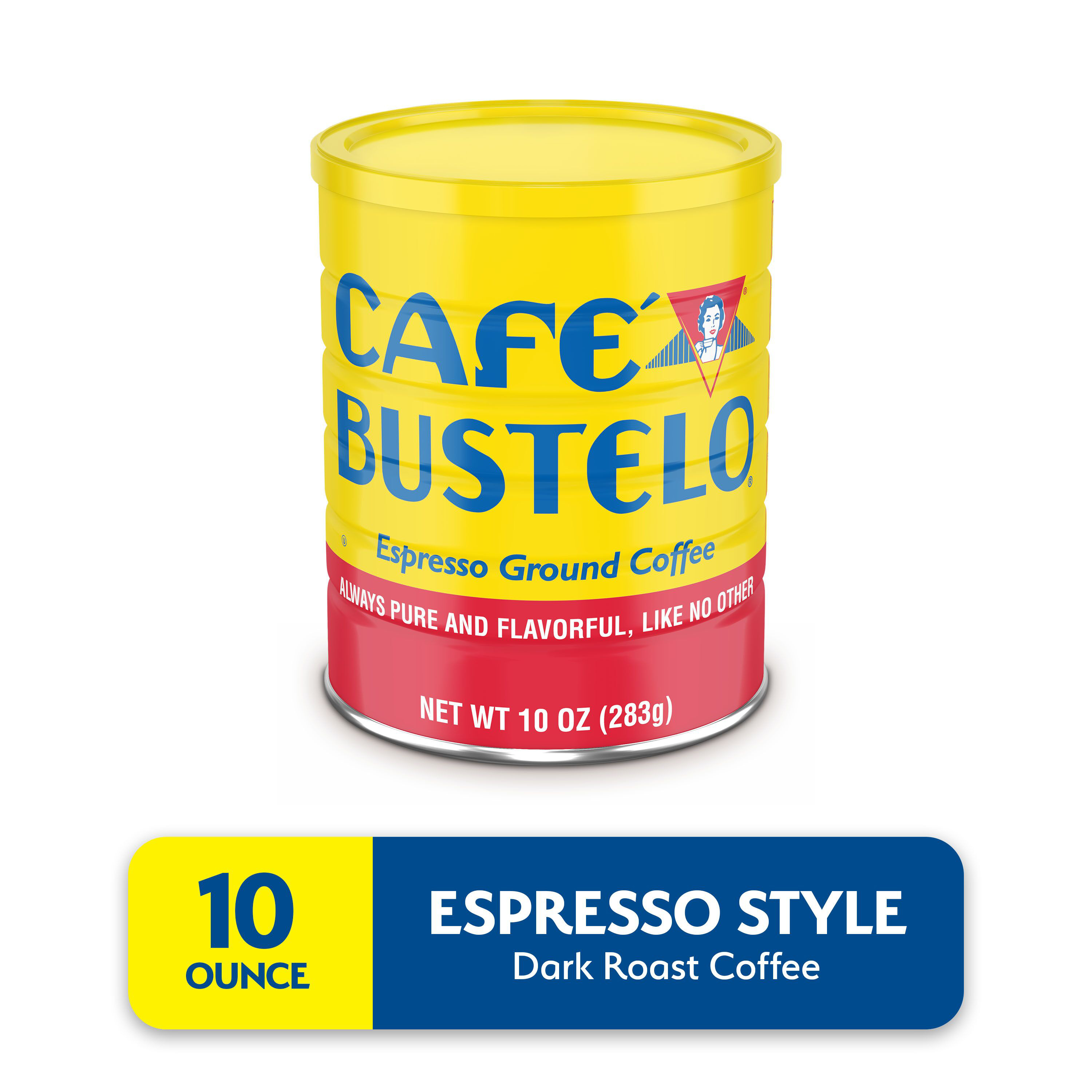 Café Bustelo Brazil Ground Coffee, Dark Roast, 10-Oz. Can | Giant
