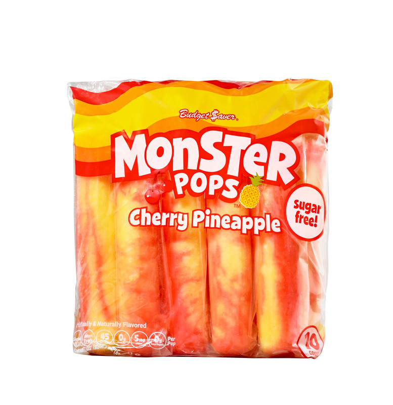 Budget Saver Monster Pops Cherry Pineapple Sugar Free | Giant