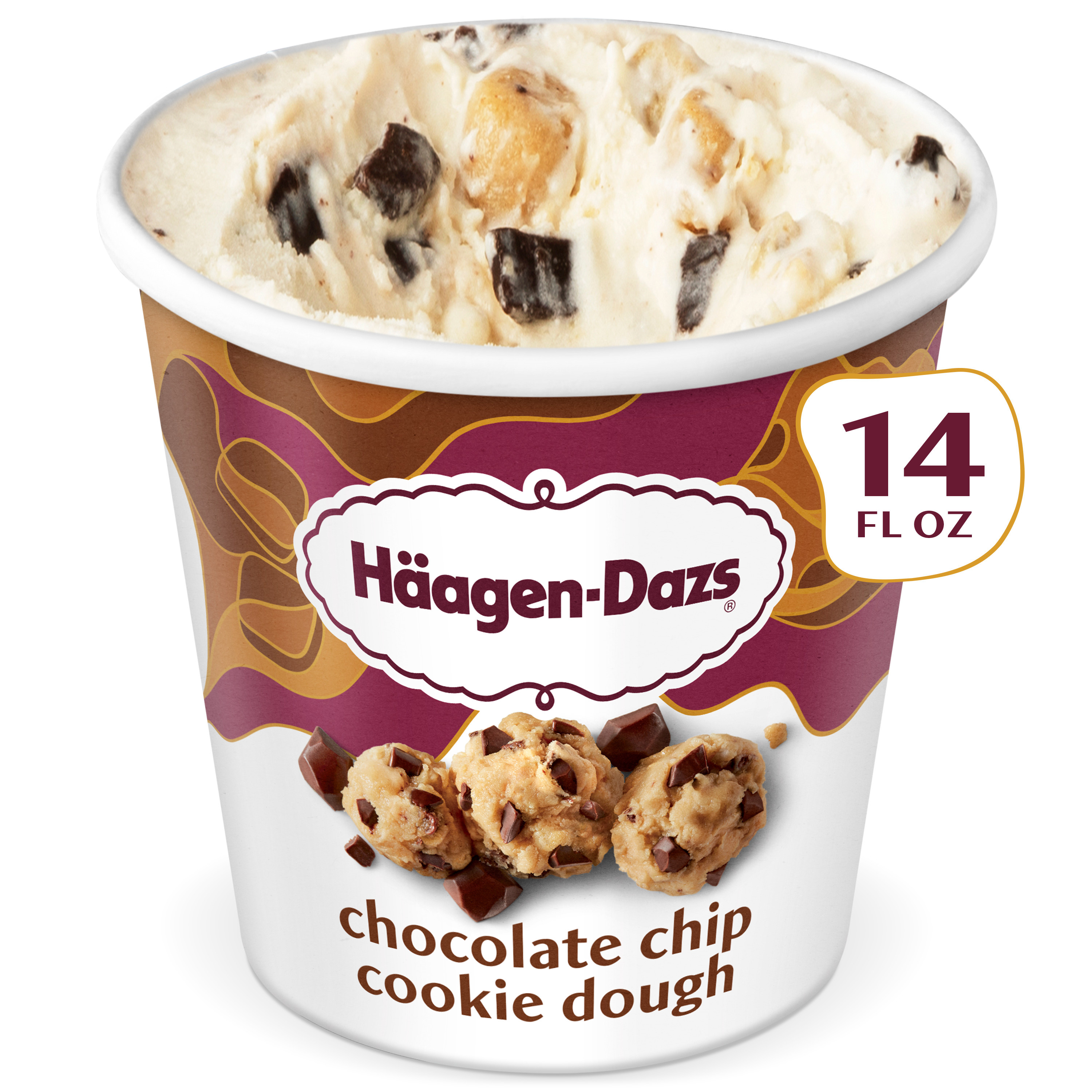 Haagen-Dazs Ice Cream, Chocolate Chip Cookie Dough | Giant Eagle