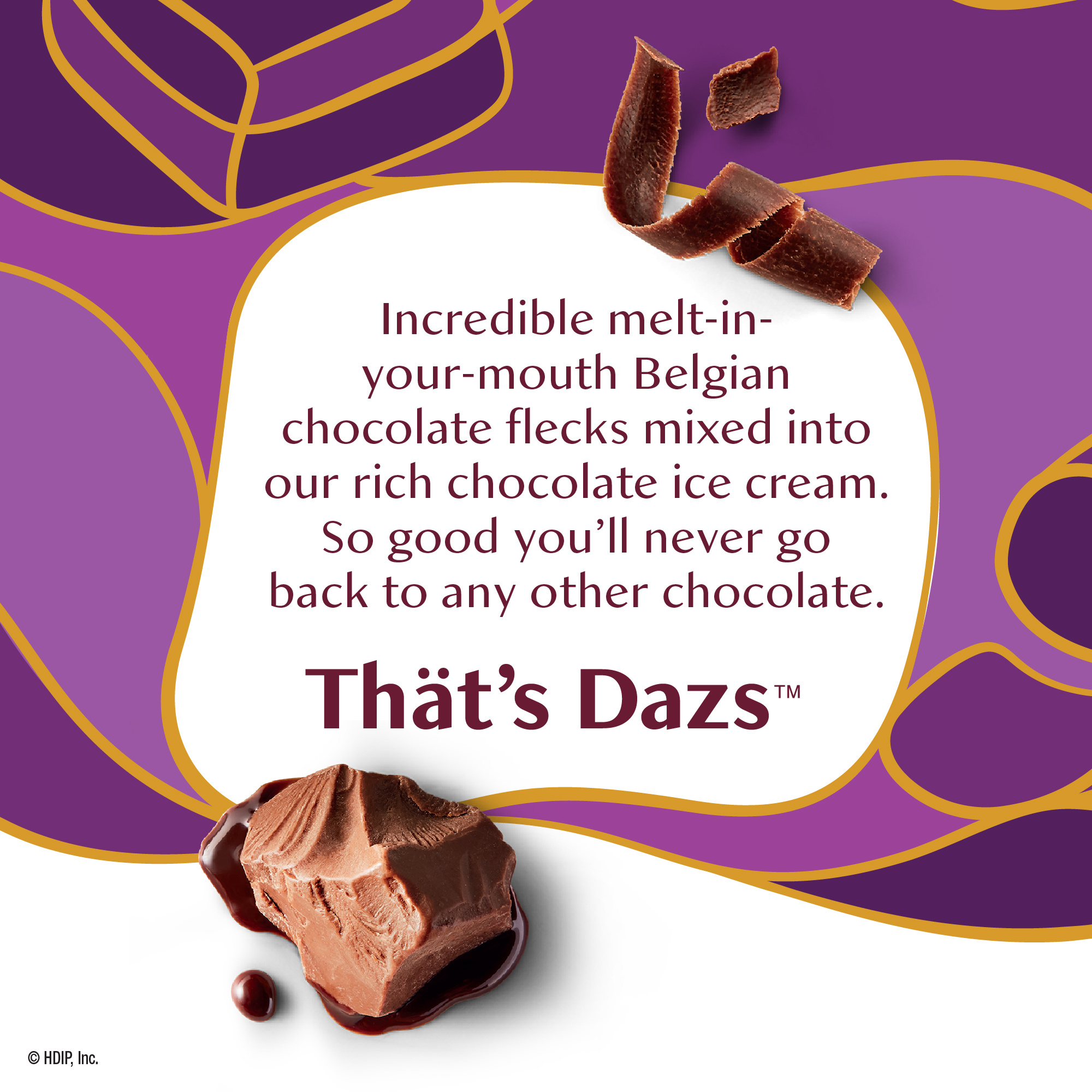 Haagen-Dazs Ice Cream, Double Belgian Chocolate Chip | Giant Eagle