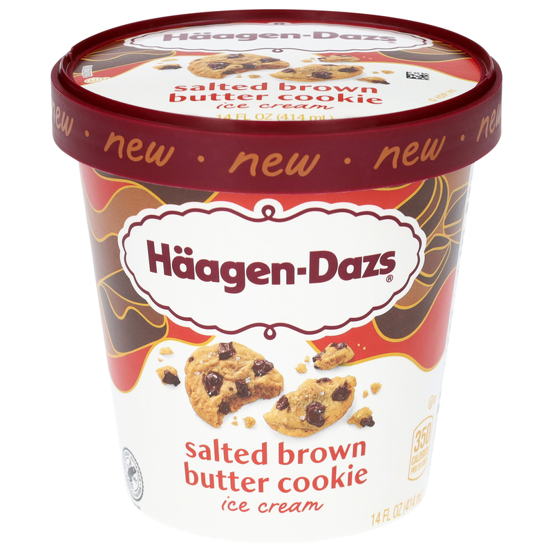 Haagen-Dazs Salted Brown Butter Cookie Ice Cream | Giant Eagle
