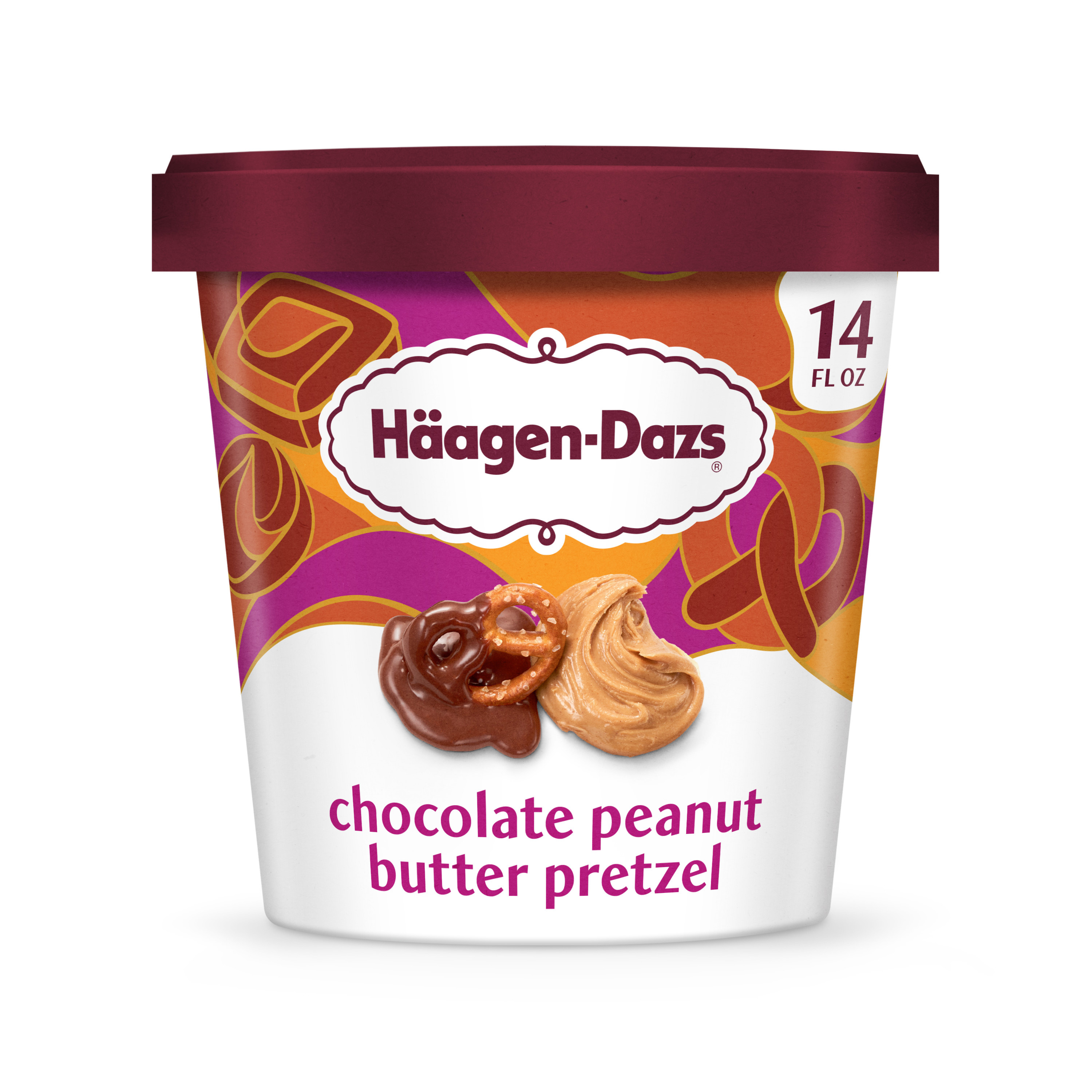 Haagen-Dazs Chocolate Peanut Butter Pretzel Ice Cream | Giant