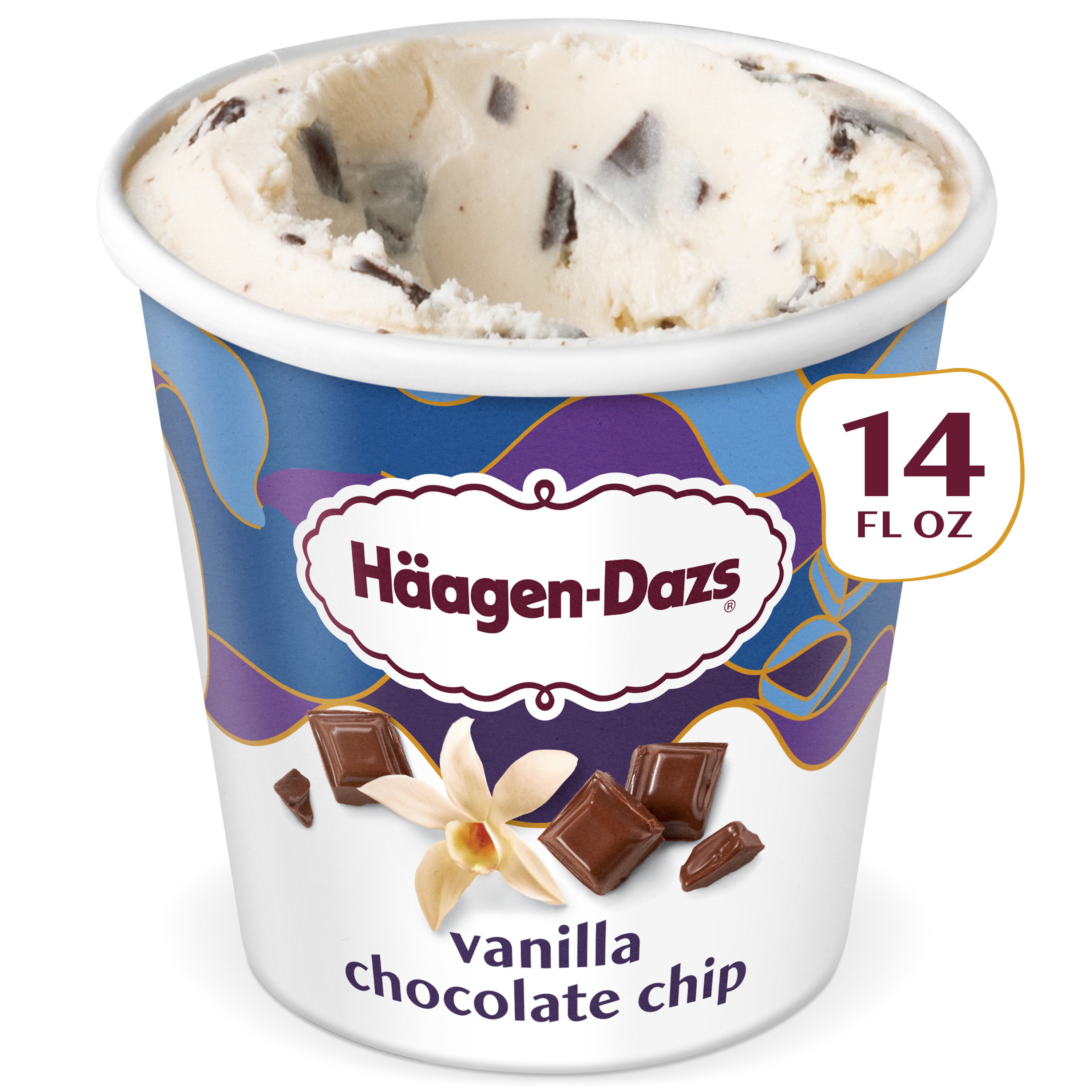 Haagen-Dazs Ice Cream, Vanilla Chocolate Chip | Giant Eagle