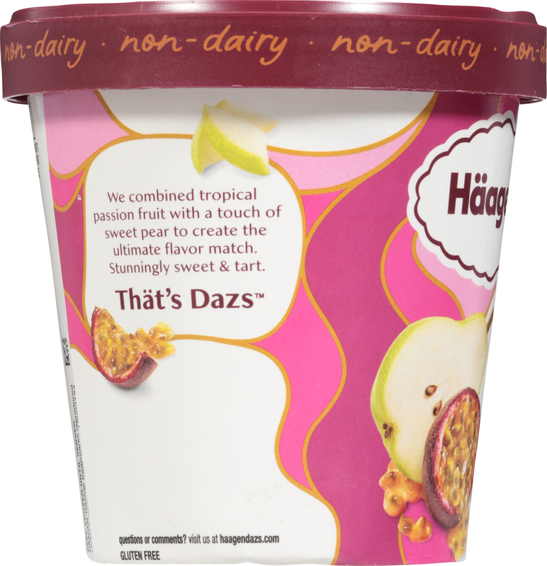 Haagen-Dazs Passion Fruit & Sweet Pear Sorbet | Giant Eagle