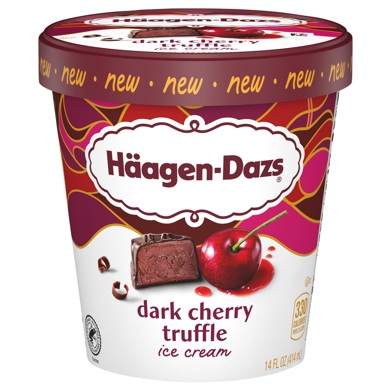 Haagen-Dazs Dark Cherry Truffle Ice Cream | Giant Eagle | Because