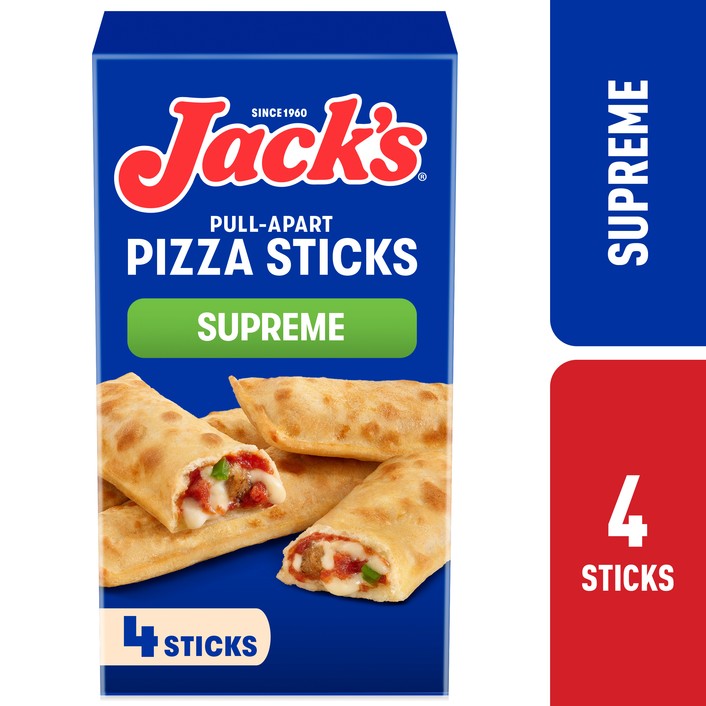 Jack's Pull-Apart Supreme Pizza Sticks Frozen Snacks | Giant Eagle