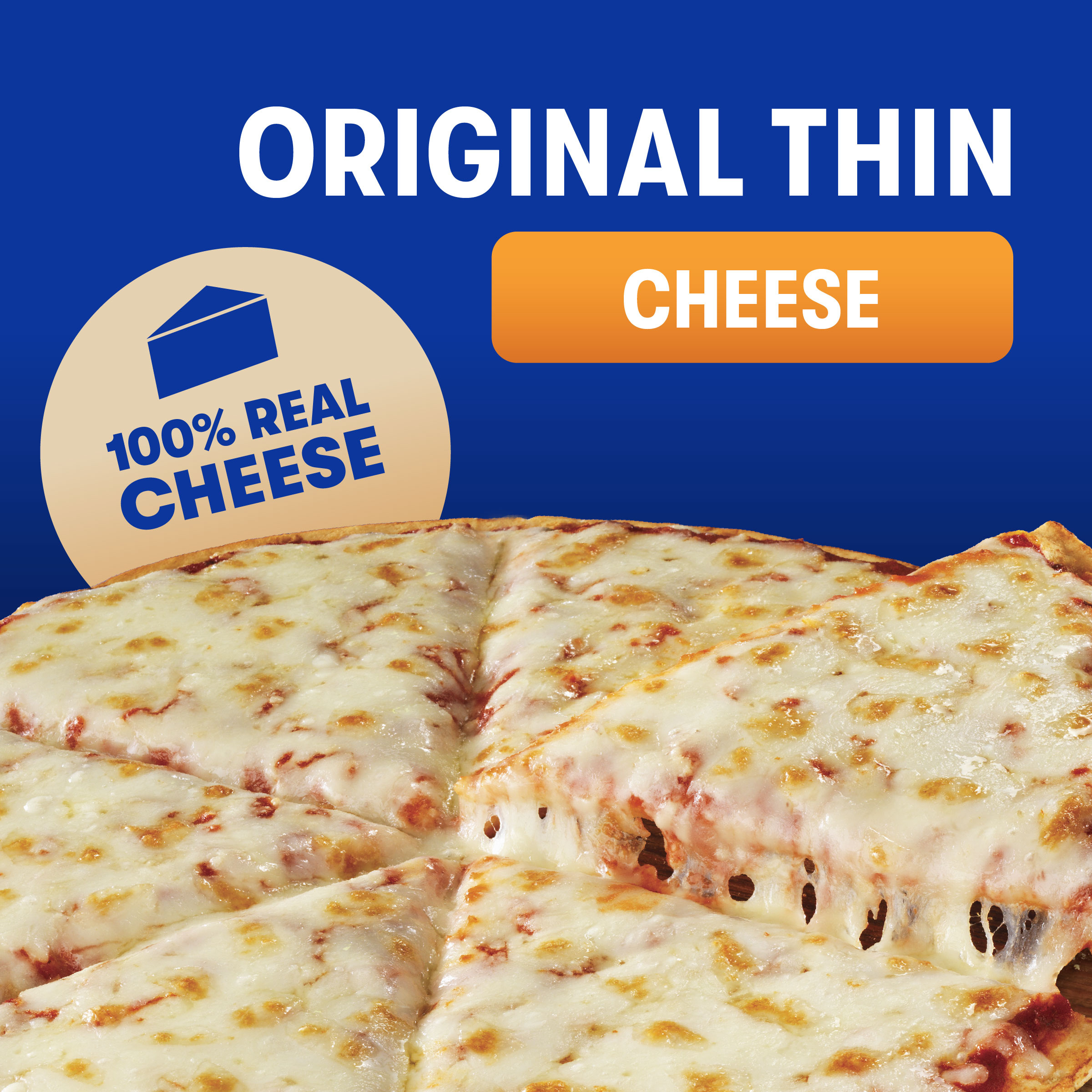Jack's Cheese Pizza, Thin Crust Frozen Pizza for Grilling, Summer
