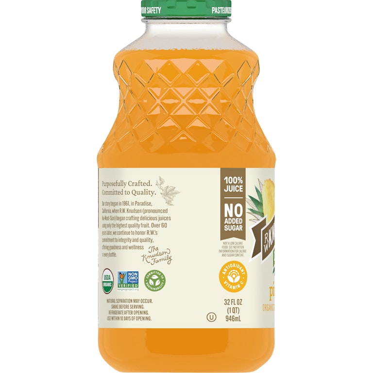 Knudsen Family Organic Pineapple Juice Giant Eagle