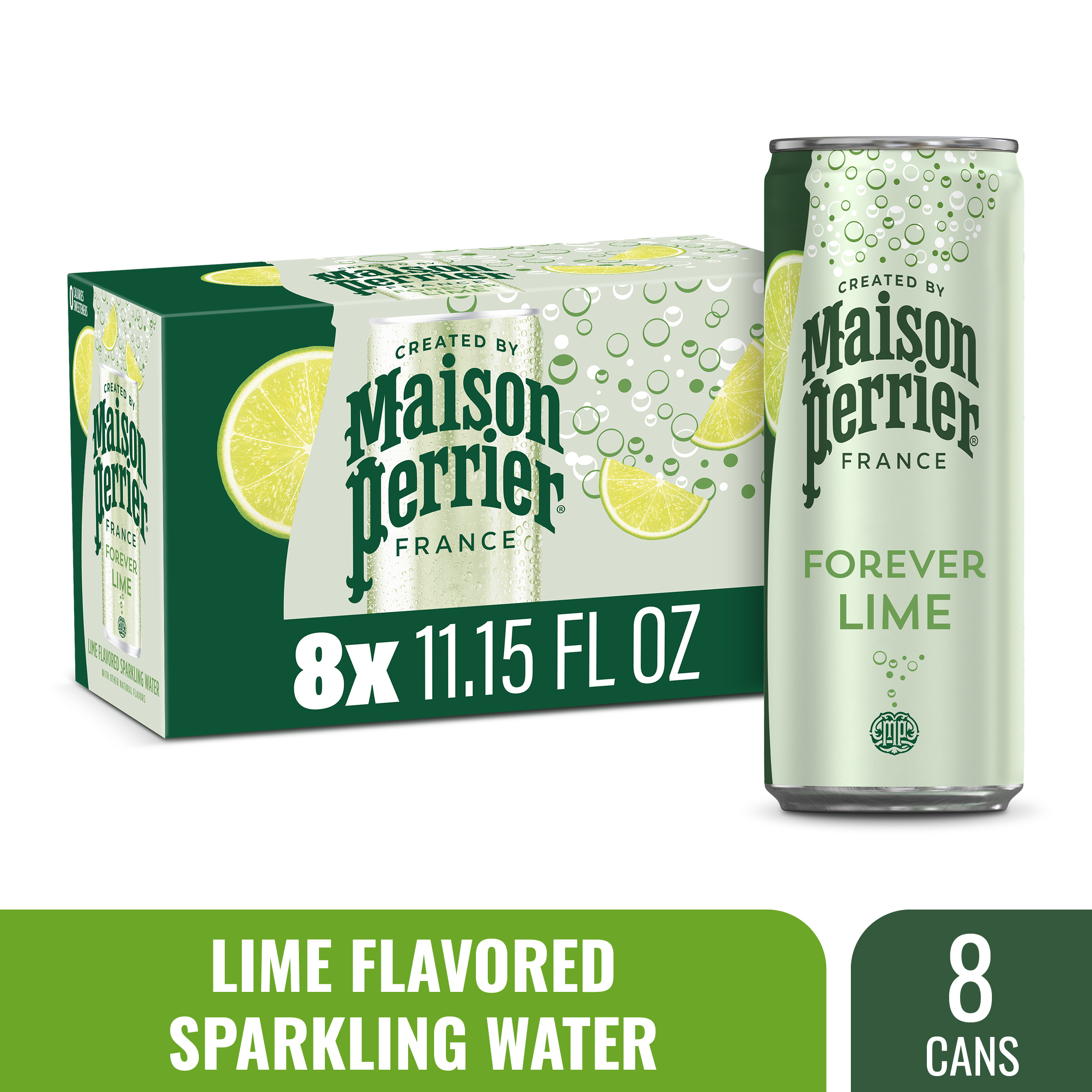 Maison Perrier Forever Lime Flavored Sparkling Water, 11.15