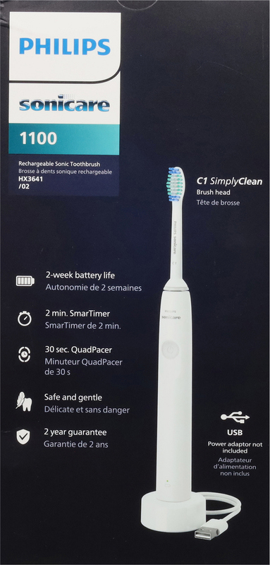 Philips Sonicare 1100 Power Toothbrush, Rechargeable Electric