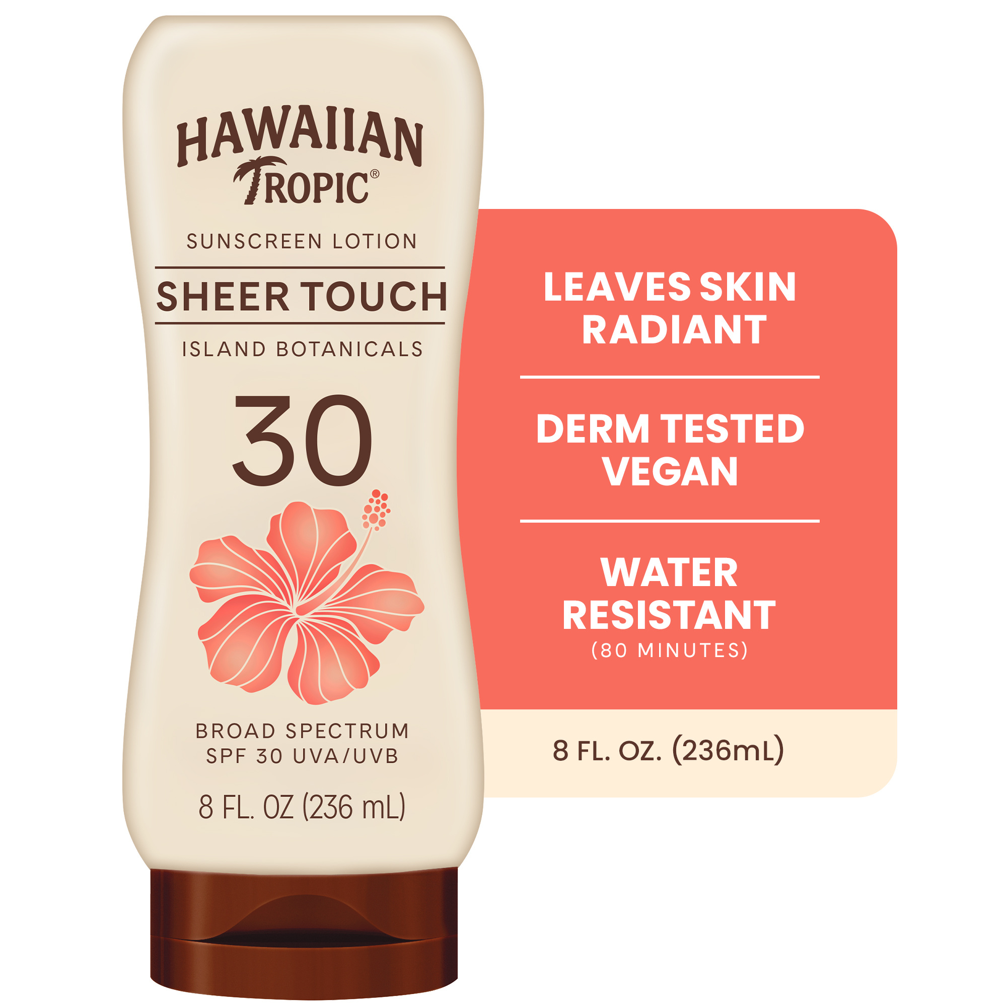 Hawaiian Tropic Sheer Touch Ultra Radiance Lotion Sunscreen, SPF