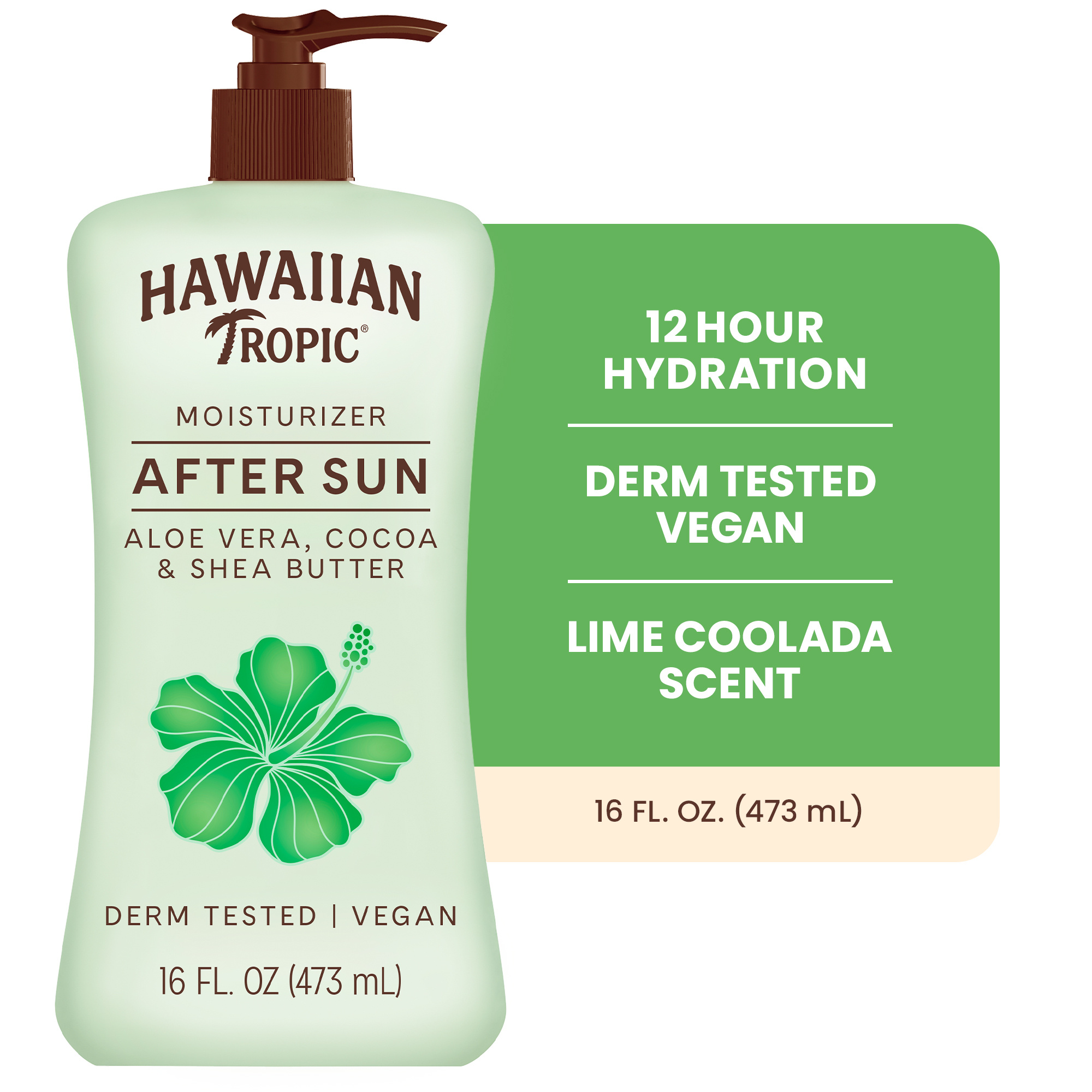 Hawaiian Tropic Lime Coolada After Sun Lotion, 16 Fl Oz | Giant