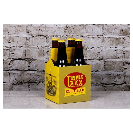 Triple Xxx Root Beer Bottles, 4 Pack, 12 Oz Each | Giant Eagle