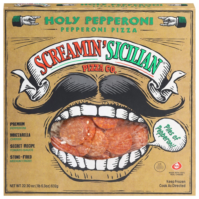 Screamin' Sicilian Pizza Co. Holy Pepperoni Pizza | Giant Eagle Screamin' Sicilian Pizza Co. Holy Pepperoni Pizza | Giant Eagle