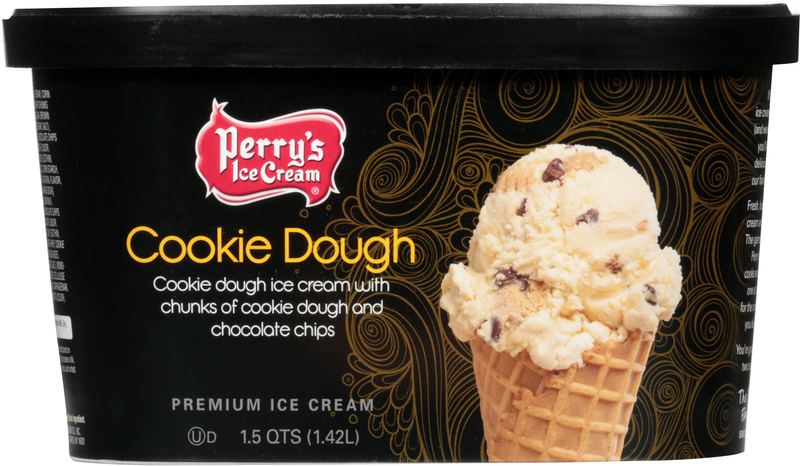 Perry's Ice Cream Ice Cream, Premium, Cookie Dough | Giant Eagle