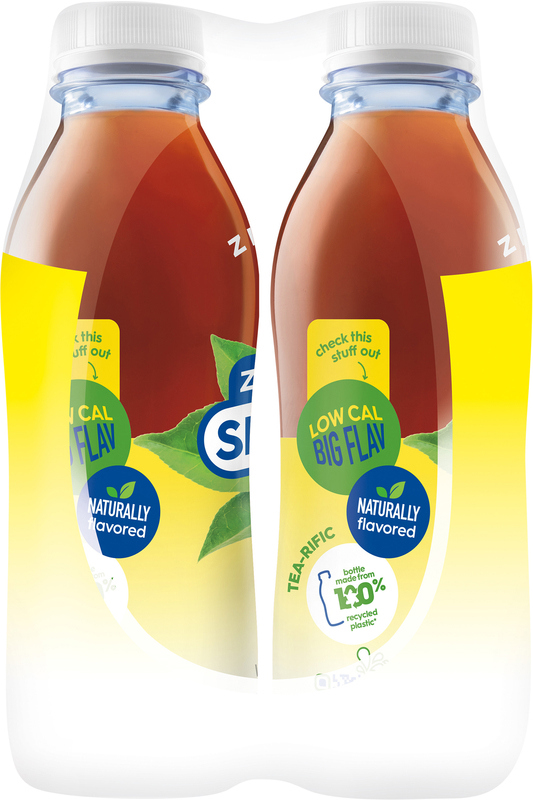 Snapple Zero Sugar Lemon Tea, 16 fl oz recycled plastic bottle, 6
