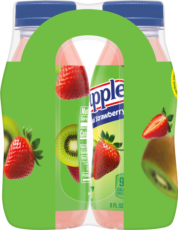 Snapple Kiwi Strawberry Juice Drink, 8 fl oz recycled plastic
