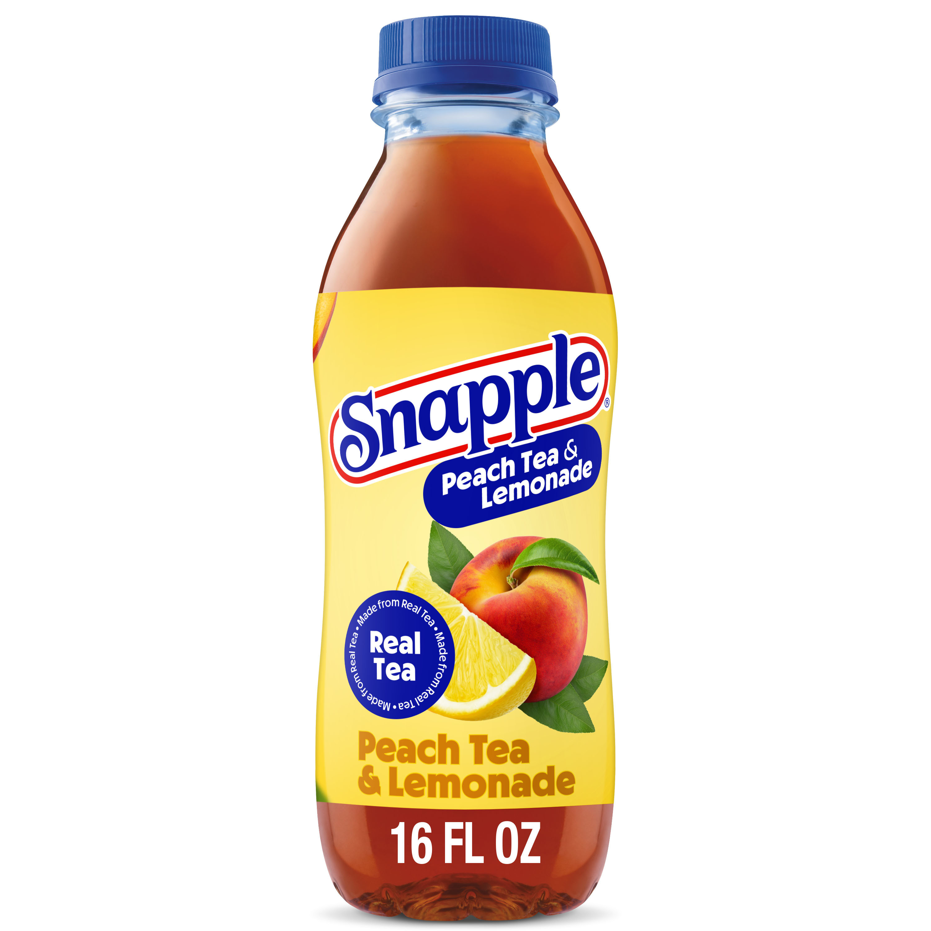 Snapple Peach Tea & Lemonade, 16 fl oz bottle | Giant Eagle