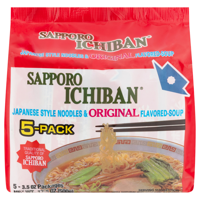 Sapporo Ichiban Japanese Style Original Flavored Noodles | Giant
