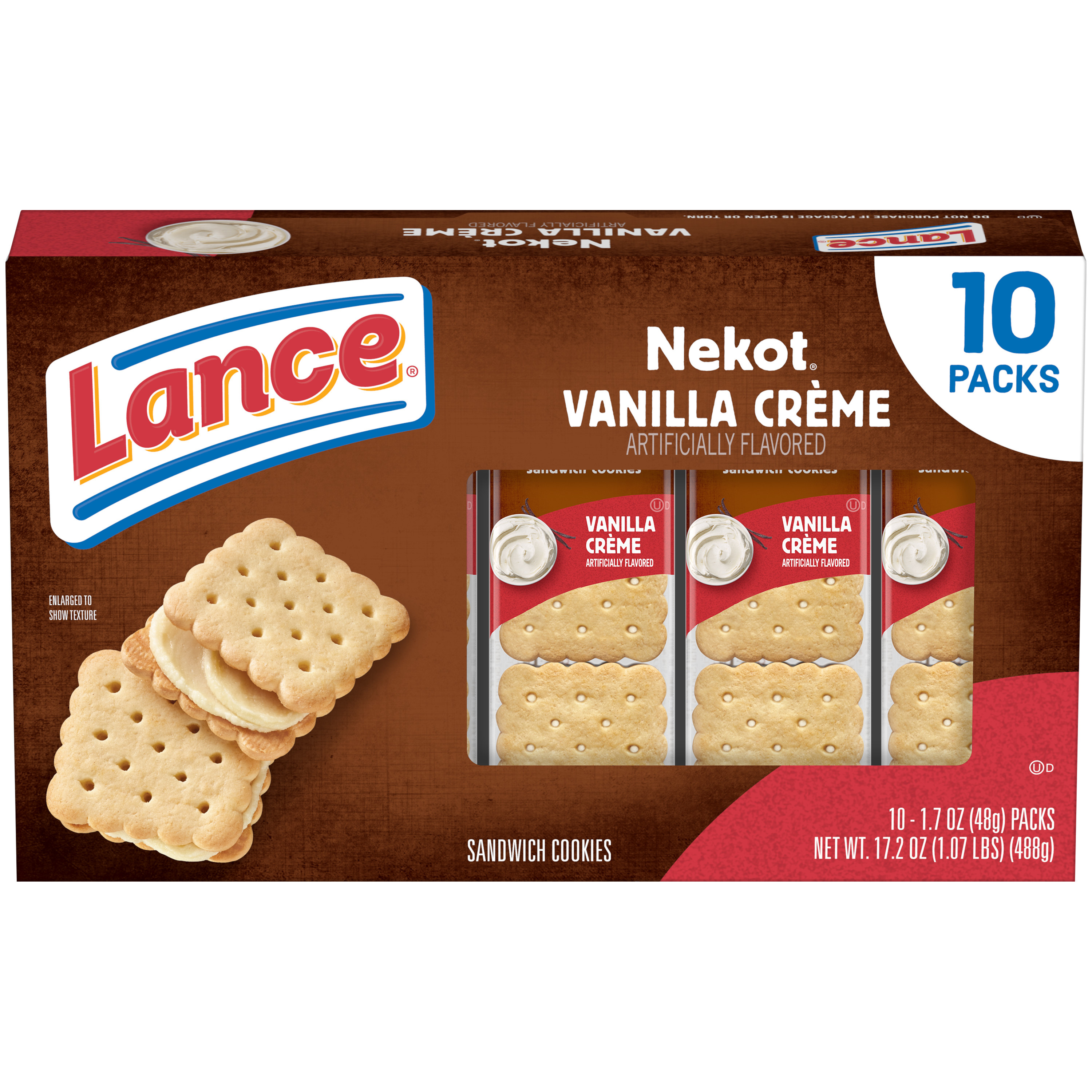 Lance Vanilla Flavored Crème, 10 Count 1.7 Oz | Giant Eagle