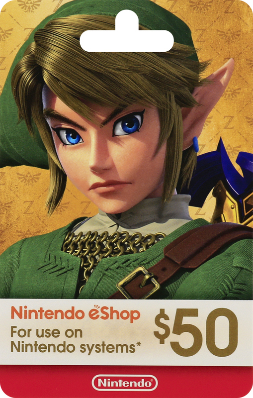 Nintendo eShop Gift Card, $50 Giant Eagle Because It Matters