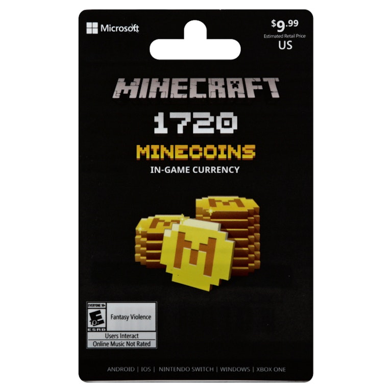 Microsoft Gift Card, Mine Coins, 1720, Giant Eagle