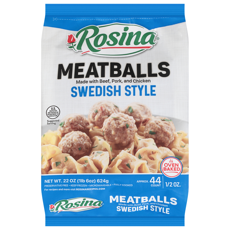 Rosina Meatballs, Swedish Style | Giant Eagle | Because It Matters
