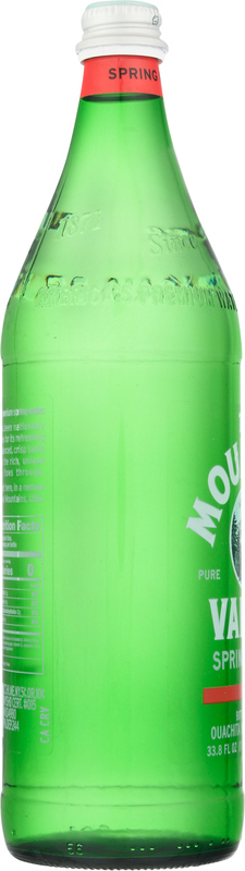 Mountain Valley Sparkling Spring Water 1L Glass Bottle - Mountain - View #4