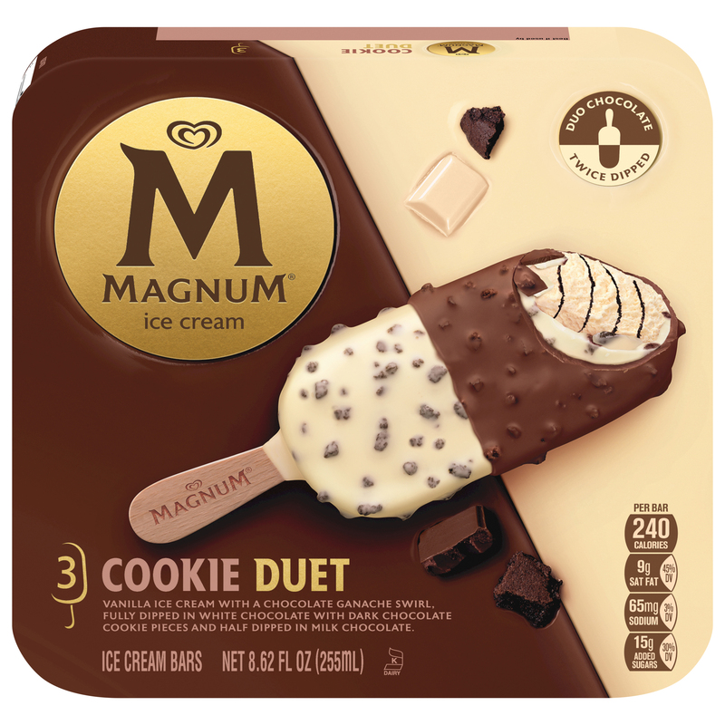Magnum Cookie Duet Ice Cream Bars | Giant Eagle | Because It