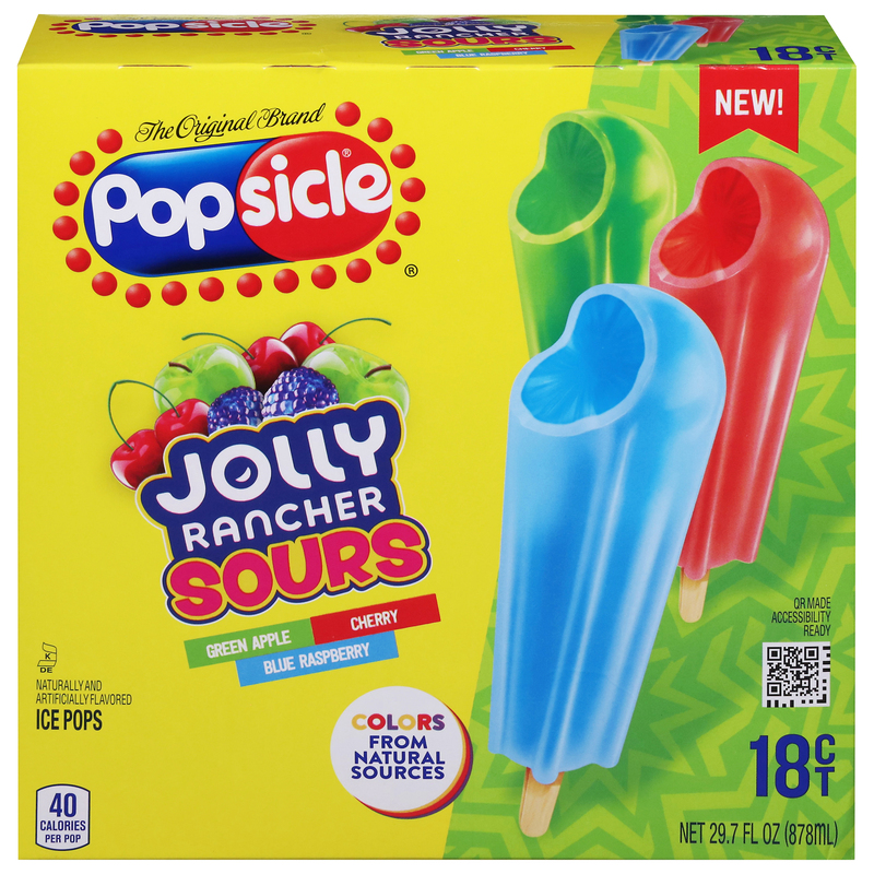 Popsicle Ice Pops Orange Cherry Grape | Giant Eagle | Because It