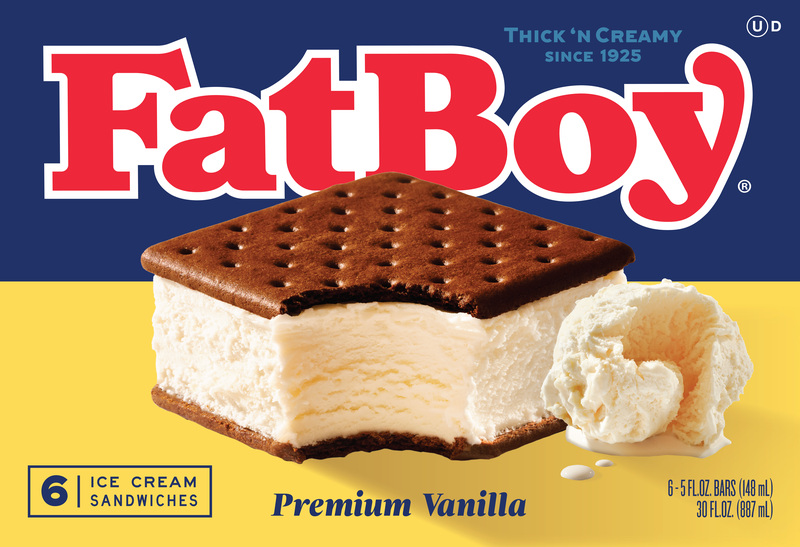 FatBoy Ice Cream Sandwich Premium Vanilla - 6 CT | Giant Eagle